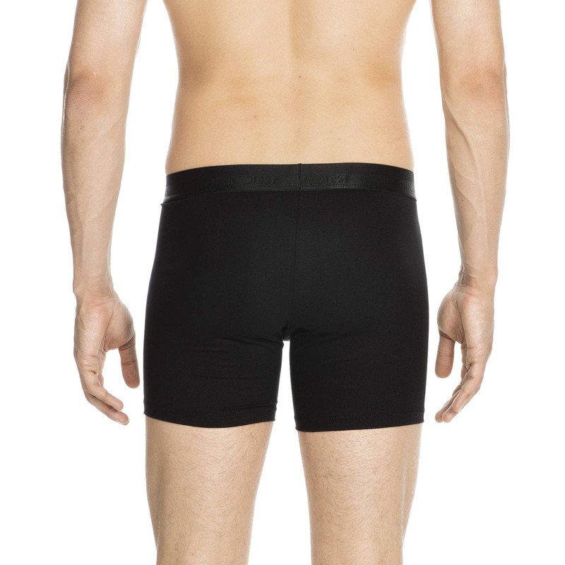 Hom Men's Ho1 Long Swim Trunks, Black, XX-Large