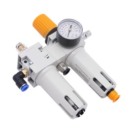 CNCEST Tire Changer Air Pressor Oil Water Regulator Separator,Tire Changer Part Air Pressor Oil Water Regulator Separator (Plastic,10 Bar)