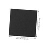 Gatuida Graphite Carbon Felt 2pcs Carbonized Felt Sheet for Vacuum
