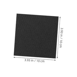 Gatuida Graphite Carbon Felt 2pcs Carbonized Felt Sheet for Vacuum Furnace High Temp Insulation Blanket Carbon Fiber Wick