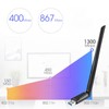 WiFi Dongle USB 3.0 1300M Dual Band High Gain Antenna