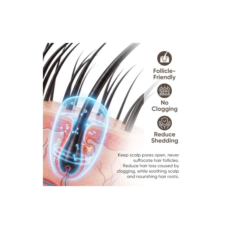 2CHILL Hairline Powder, Dark Brown, 10g