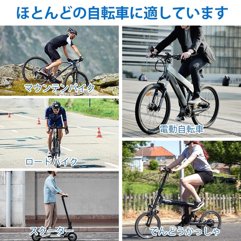 Quanxy 防水自転車サドルバッグ 1L 反射テープ テールライト取付可能 ロードバイク マウンテンバイク対応 (青)