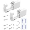 SLVIEKAE Nose Piercing Kit Disposable Nose Piercing Gun Kit with