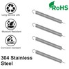 GUNGY Tension Springs with Hooks Stainless Steel Tension Spring Tension
