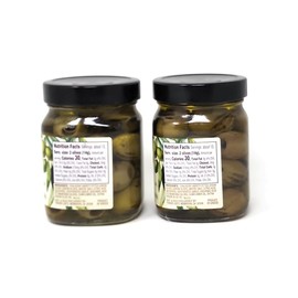 Trader Joe's Grilled Pitted Chalkidiki Green Olives in Oil - PACK of 2