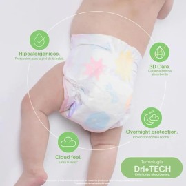 Pañales Para Bebé Bum Co. Unisex Etapa 2 Chico 40 Pañales