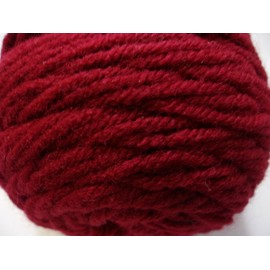 Red Heart Lot of 2 ~ Red Heart Super Saver Yarn, Burgundy (0376), 7 oz Each (No Dye Lot)