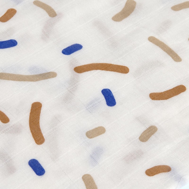 LÄSSIG Baby Blanket Swaddle Blanket Cuddly Soft Breathable Heavenly Soft
