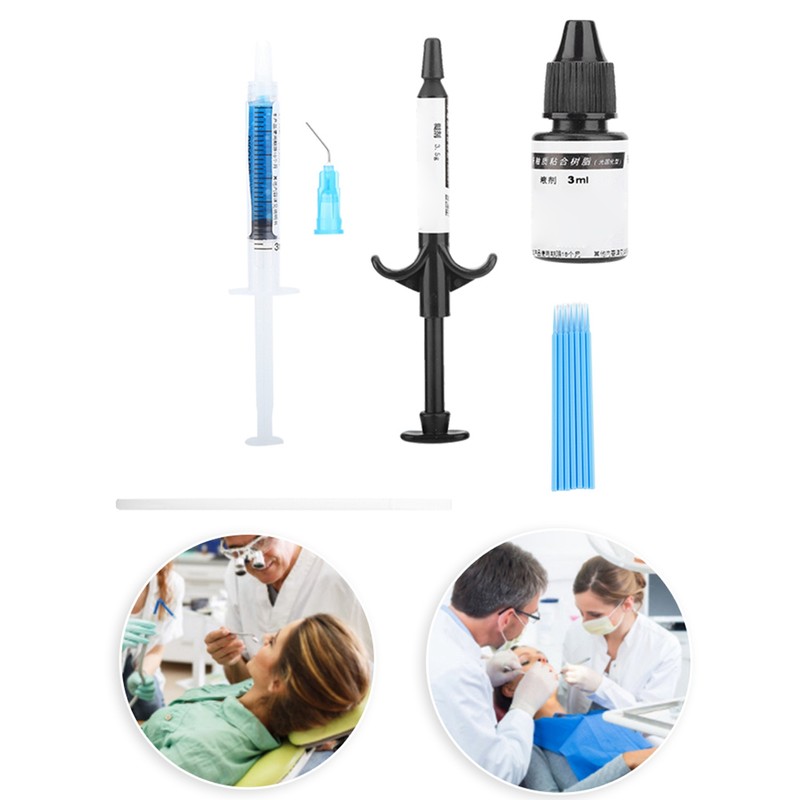 Orthodontic Dental Bonding Kit Adhesive Light Cure Adhesive System Kit