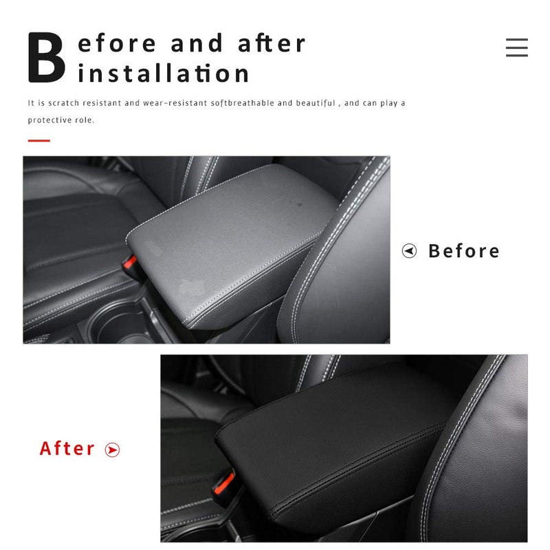 INTGET Car Center Console Armrest Cover for 2024 Subaru Forester