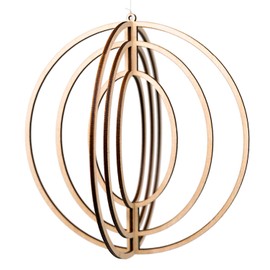 Kito Wooden Ornament KITO14 Planet Large Scandinavian Mobile Kito
