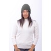 CLASSE77 70% Cashmere Blend Wool Hat (30%) with Ribbed Lapel