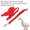 Duck Harness, Adjustable Chicken Walking Harness Breathable Pet Vest for