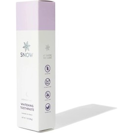 SNOW Whitening Toothpaste  Midnight Mist Night PM Toothpaste Lavender Mint 3 oz