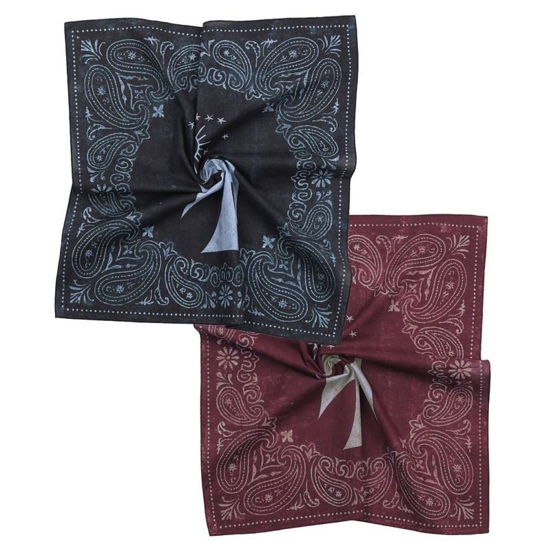 Glack [Taster Sean × Glack] GACTAR001 Iron Cross Paisley Bandana