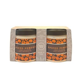 Punati Home Collection Odor Absorbing Gel - Air Freshener Absorbs and Eliminates Odors in Bathrooms, Cars, Boats, RVs - Made with Essential Oils - Spiced Pumpkin (Pack of 2)