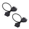 1 Pair OBD2 Diagnostic Cable 14 Pin to 16 Pin