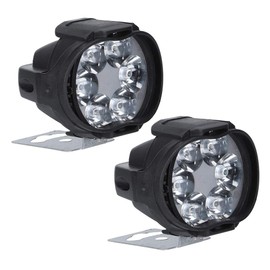 Headlights/Headlights,2Pcs 6 Led Spot Fog Light Motorcycle Headlight Universal Waterproof Front Head Lamp 12V
