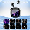 Ttbesmi Touch Screen Earbuds Wireless Bluetooth Earphones ANC Noise Cancelling
