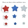 90PCS 4th of July Foam Star Stickers