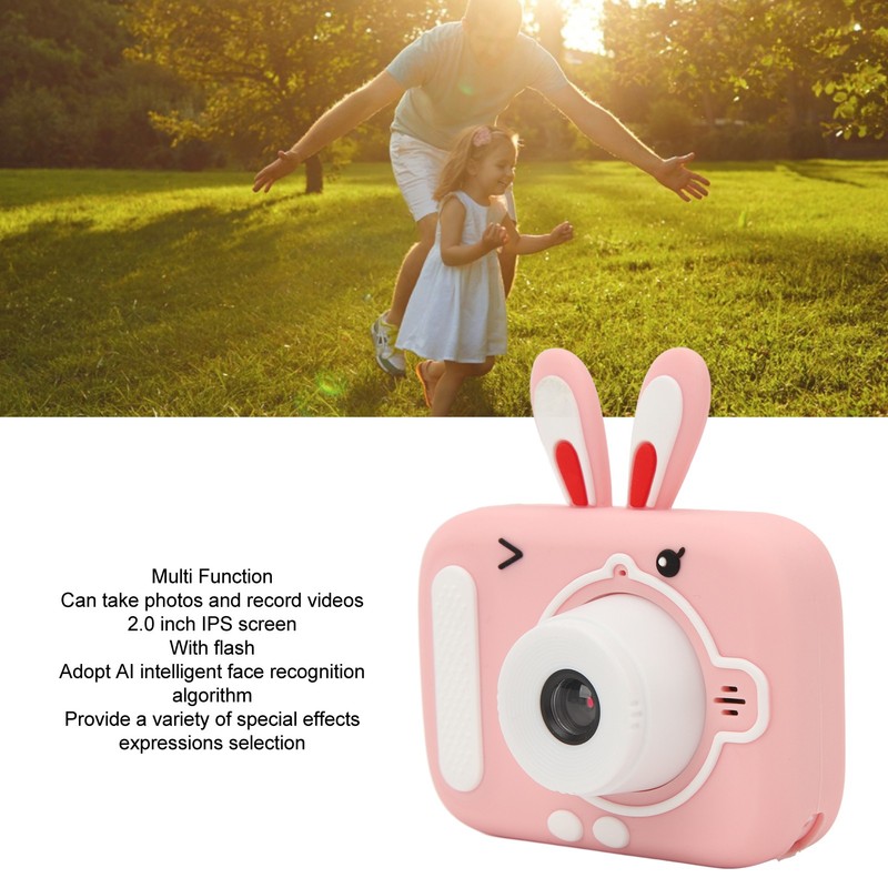 Kids Camera Toy 2.0 Inch Screen 1080P Video 2000W Dual