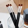 DAZISEN 3 Pcs Small Eyeshadow Brush - Eyeshadow Applicators Eye