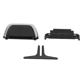 Rear Row AC Air Vent Tab Clip ABS Black Replacement for 5 Series G30 G31 G38 2017 and Up