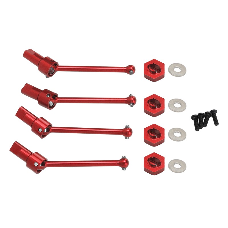 Front Rear Drive Shaft Aluminum Alloy Driveshaft CVD for Traxxas