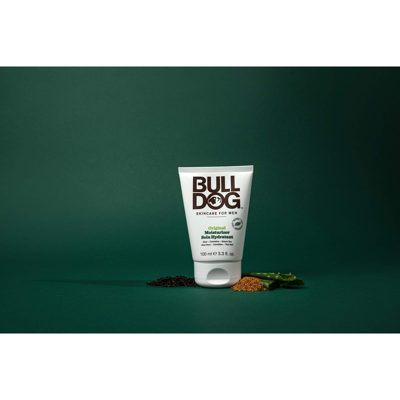 Bulldog Skincare Original Face Moisturizer for Men, Hydrating Lotion, 100