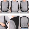 Twod Concealed Carry Shoulder Holster Nylon Cross Harness Vertical Shoulder