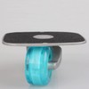 JINCAO Drift Plate Skates, Blue Portable Roller Road Skate, Aluminum