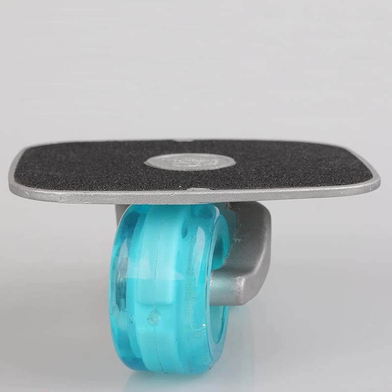 JINCAO Drift Plate Skates, Blue Portable Roller Road Skate, Aluminum