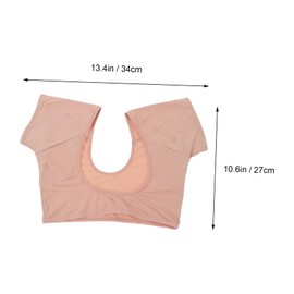 TOVINANNA 1pc Underarm Sweat Pads Arms Liners Armpit Absorber Underboob Sweat Pads Underarm Sweat Vest Sweat Vest for Women Quick Dry Towel Hat Sweat Blocker Underarm Pads Tank Polyester