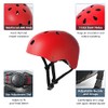 Tourdarson Skateboard Helmet Impact Resistance Ventilation for Youth & Adults