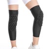 2 Pcs Kids Knee Pads Black Soft Breathable Lightweight Impact