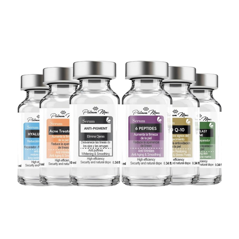 Serum 6 Péptidos Anti-Edad, Regenerador 10 ml | PLATINUMMAX