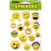 Eureka Emoticons Stickers, 120 Per Pack