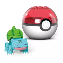Mega Construx Pokémon Pokébola Bulbasaur Construcción