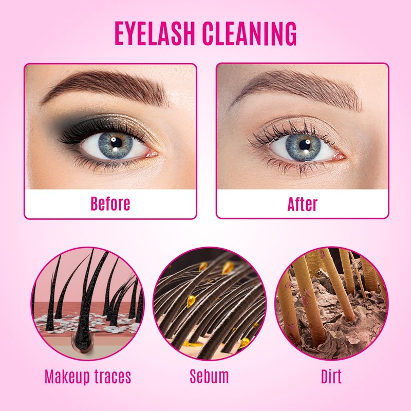 STACY LASH Lash Shampoo 50ml Kit Foaming Cleanser with Eye
