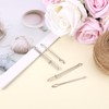 4pcs Rope Threader, 2 Designs Bodkin Drawstring Threader Tool Set