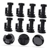 Operitacx 12Sets Furniture Feet Thickened Leveling Feet for Cabinets and