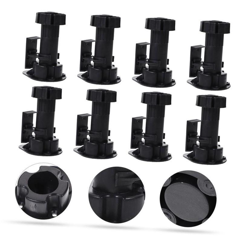Operitacx 12Sets Furniture Feet Thickened Leveling Feet for Cabinets and