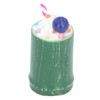 10Pcs Dollhouse Milk Tea Cup Model Realistic Simulation Bamboo Tube