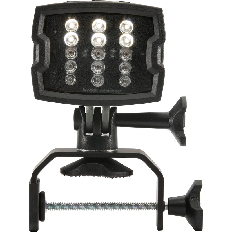 Attwood 14185XFS-7 Water-Resistant Multi-Function LED Sport Light, Marine Gray Finish,