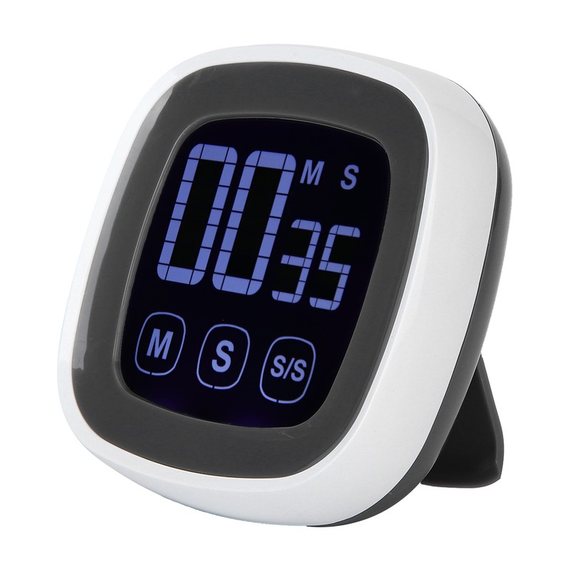 Digital Kitchen Timer Big Screen Loud Alarm BBQ Countdown Reminders