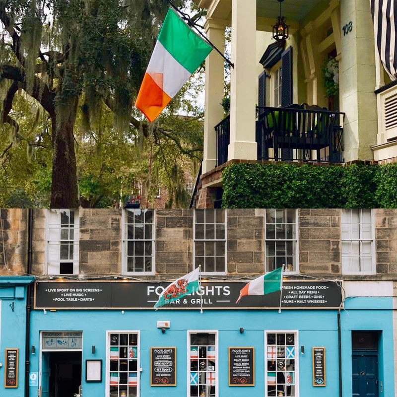 TOPFLAGS Irish Flag 3x5 Outdoor Heavy Duty Ireland Flags for