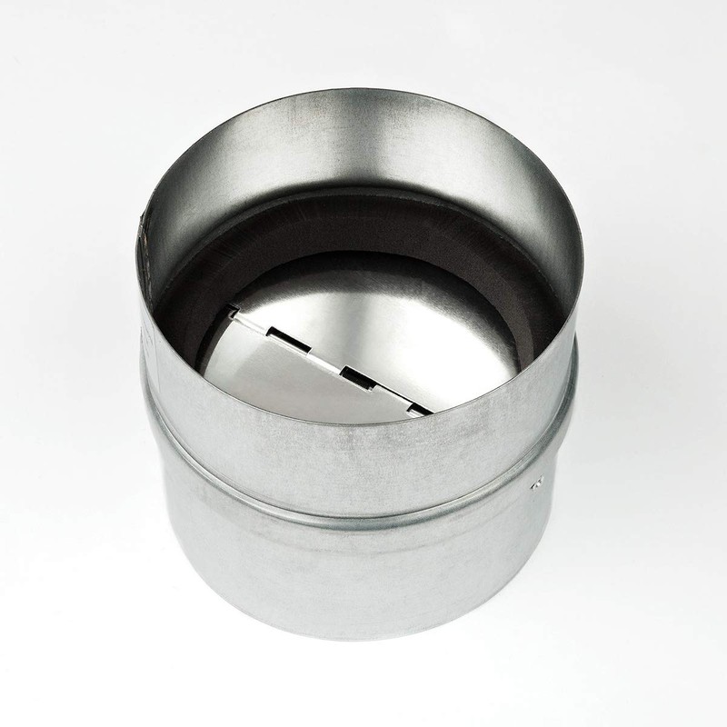 neverest RK 4" Professional Backdraft Shutter Damper Connector Duct