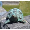 H. Packmor GmbH Bronze Tortoise Gargoyle Pond Figure Fountain Figurine
