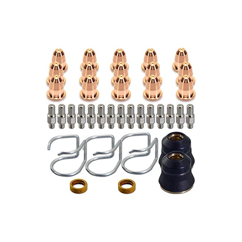 AWLOLWA 37 pcs Plasma Cutter Torch S45 Accessory Kit PR0010